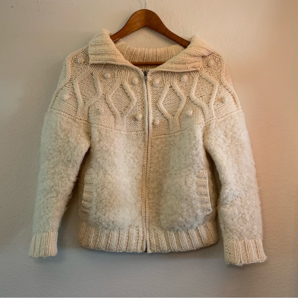 100% Vintage Irish Wool Sweater